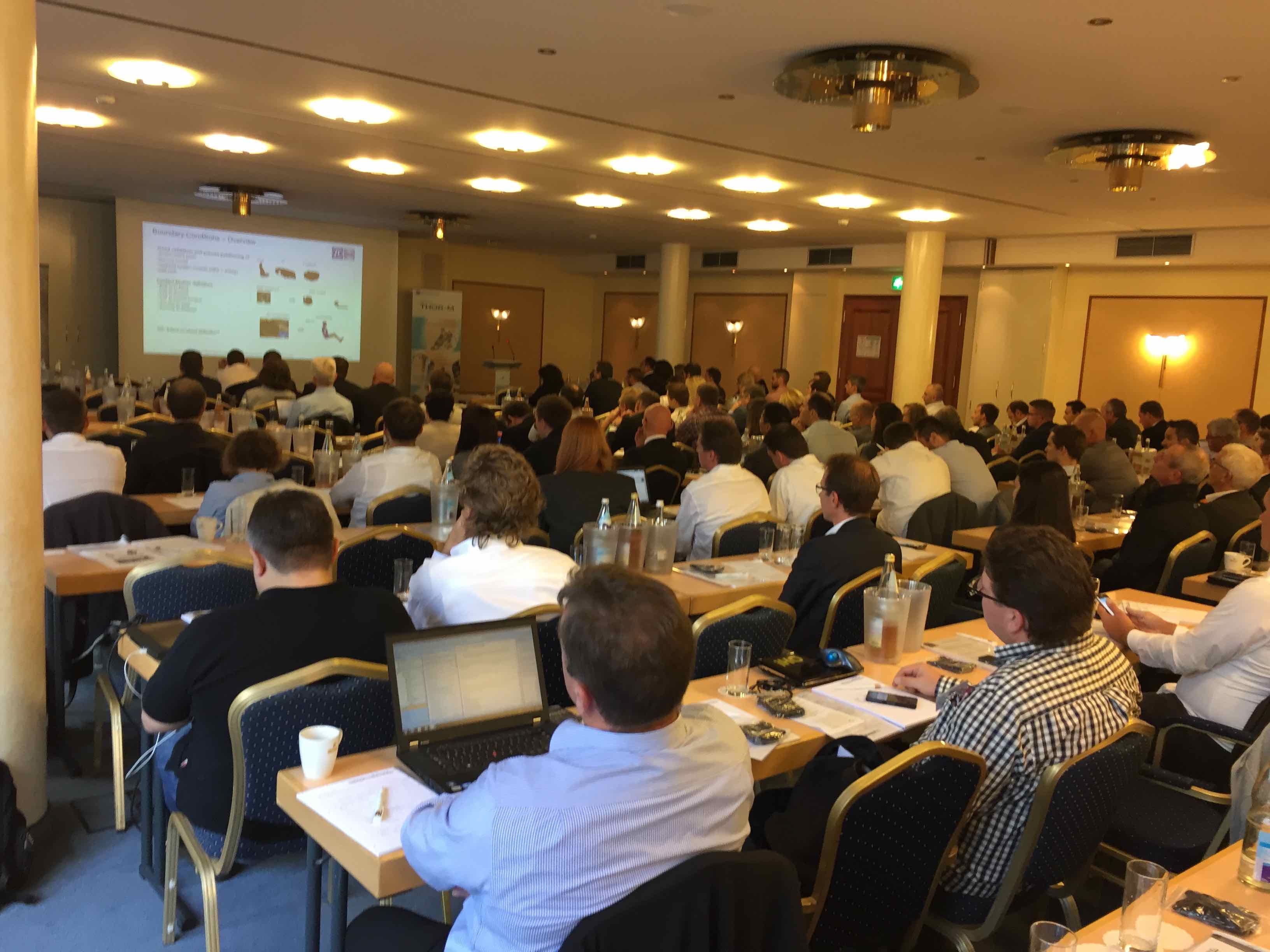 Full house at Humanetics Crash Meeting